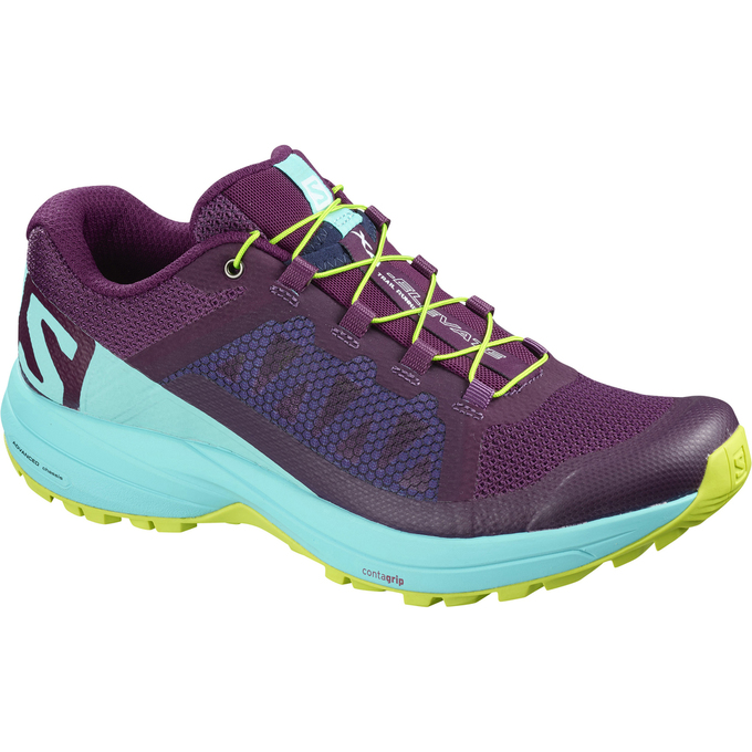 SALOMON XA ELEVATE W Philippines - Women's Trail Running Shoes - Deep Purple/Blue | 091483-THI